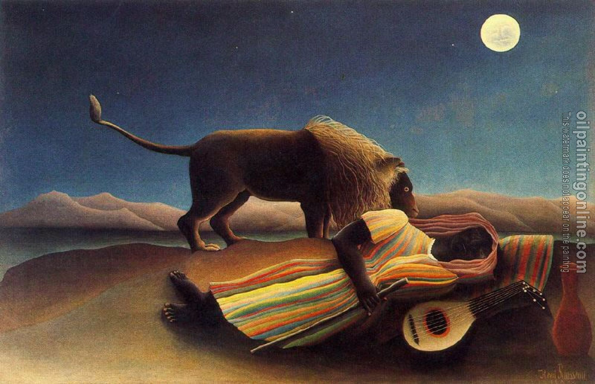 Henri Rousseau - The Sleeping Gypsy